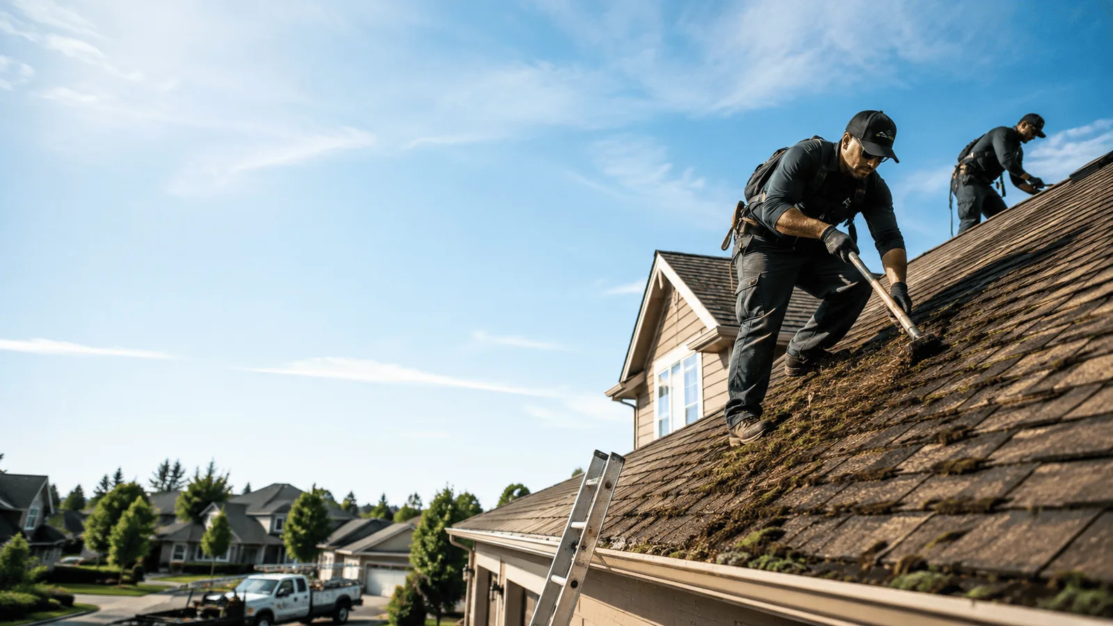 Roof Moss Removal in Mullins, SC near me